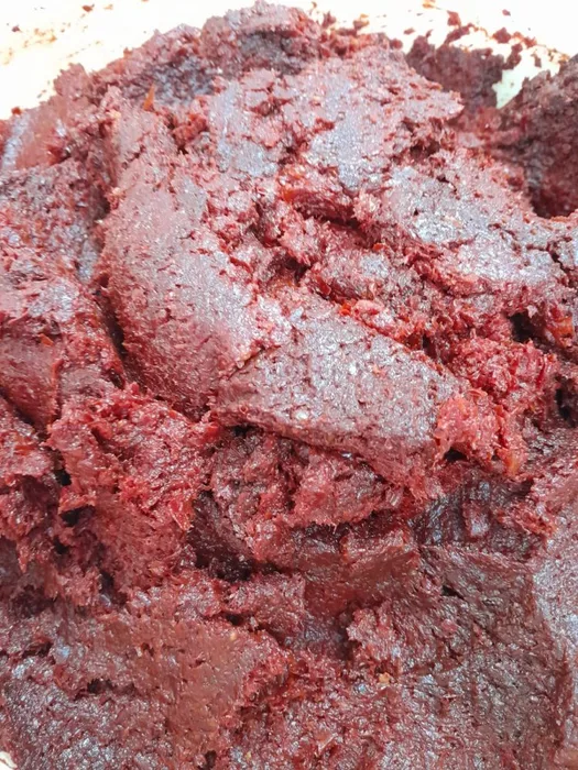 BAŞ BİBER SALÇA (TATLI) EL DÖVMESİ 500GR